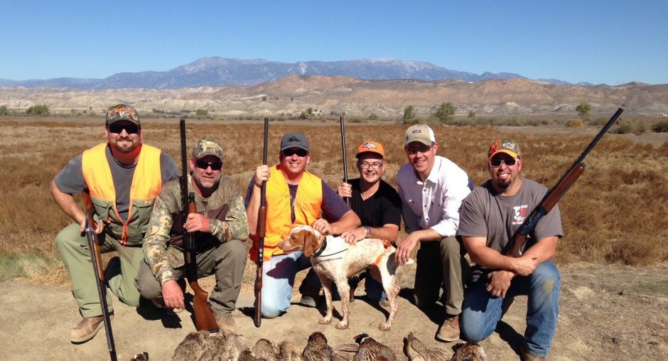 Pan and Clark bird hunting 2013