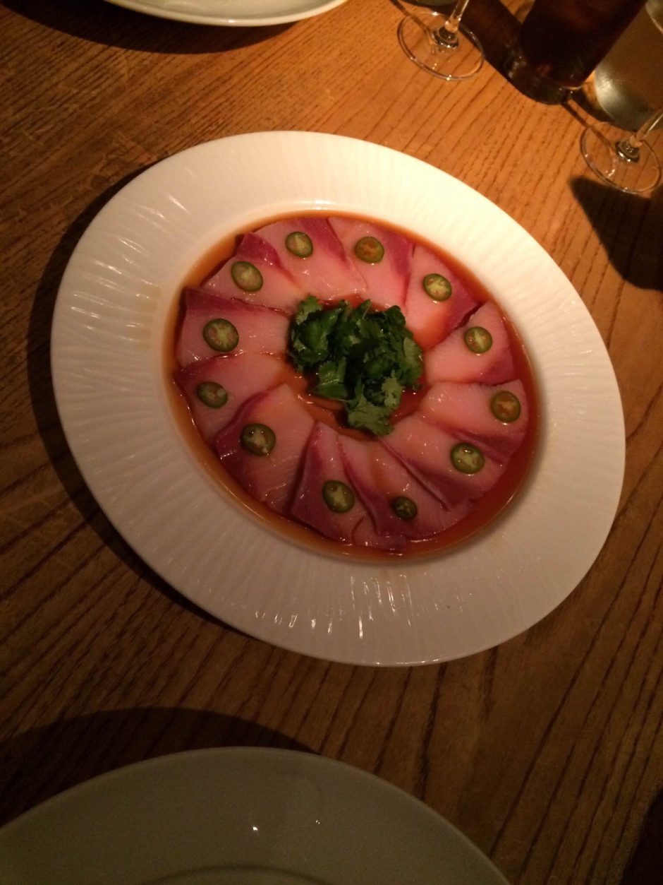 Yellowtail Sashimi Jalapeno
